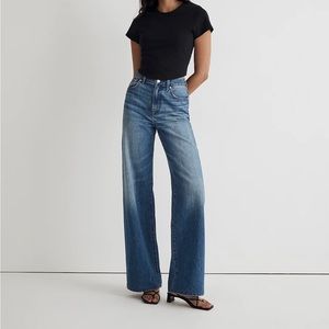 Madewell Superwide-Leg Jeans in Fannin Wash